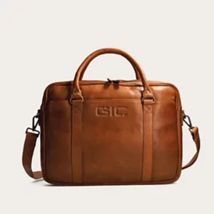 GIC Leather laptop bag